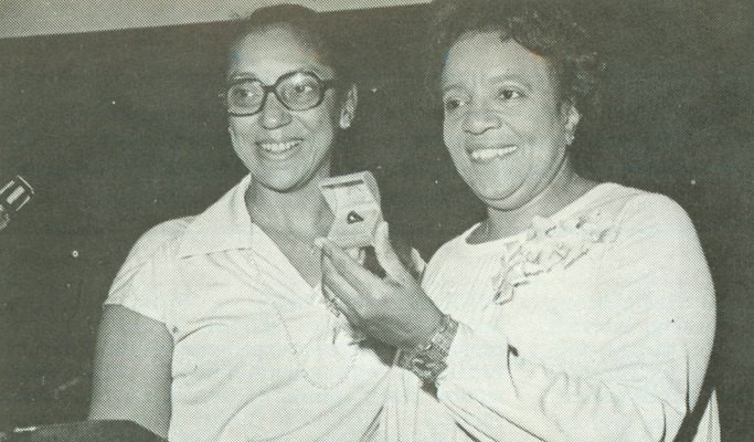 Anne Mitchem Davis and Bernice Irene Sumlin