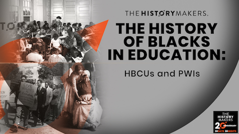 The History of Blacks in Education Graphic